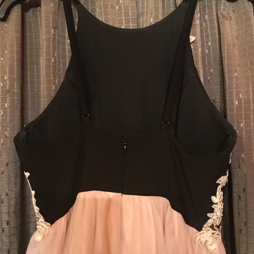 Blondie Nite Prom Dress size 5 Black & Champagne - Picture 5 of 7
